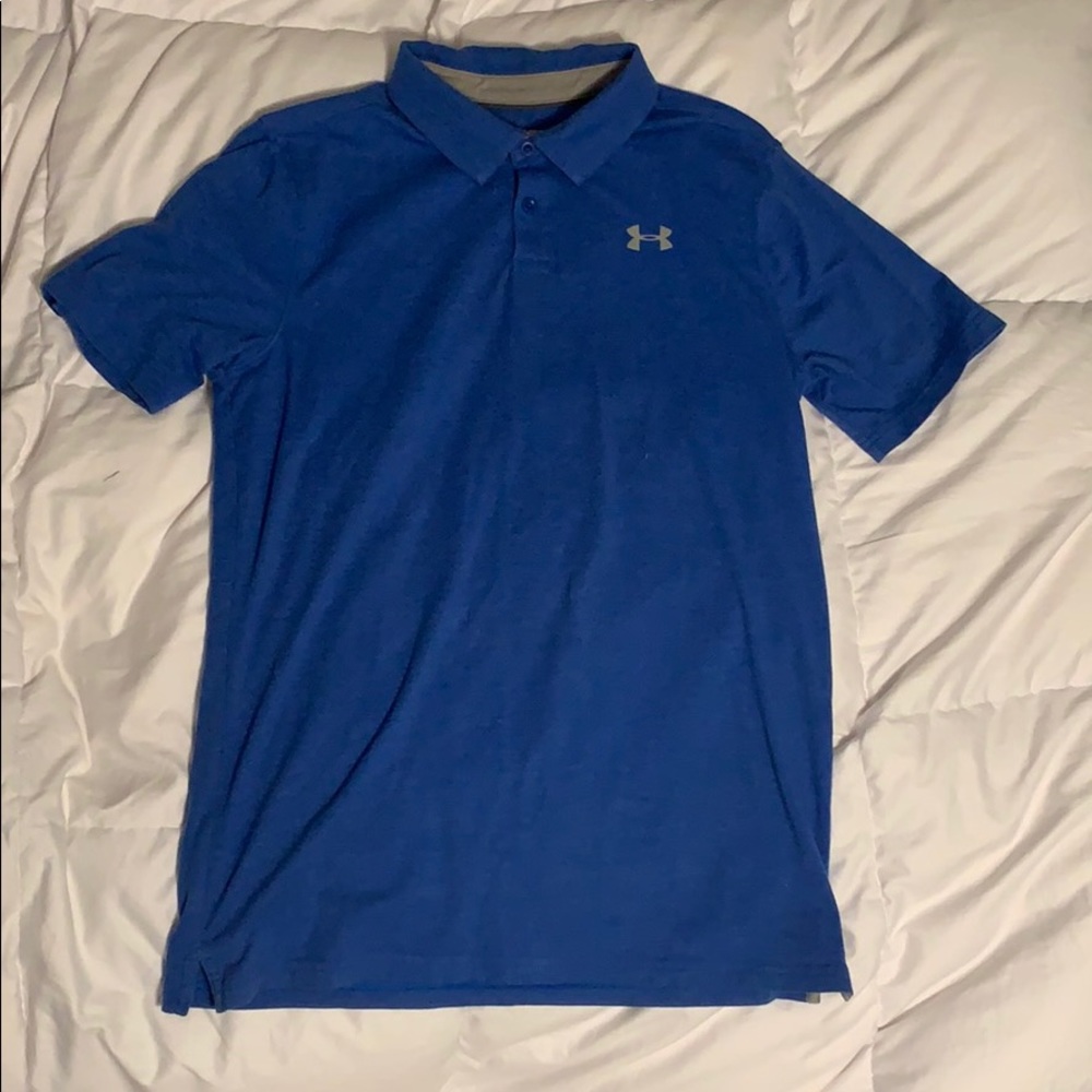 Blue Under Armour Polo T-shirt